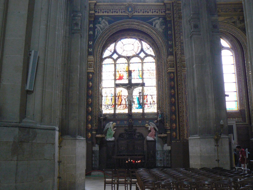 Interieur de St Eustache: Interieur St Eustache 026